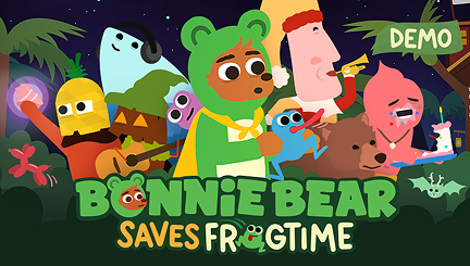 Bonnie Bear Saves Frogtime - Capsule Art